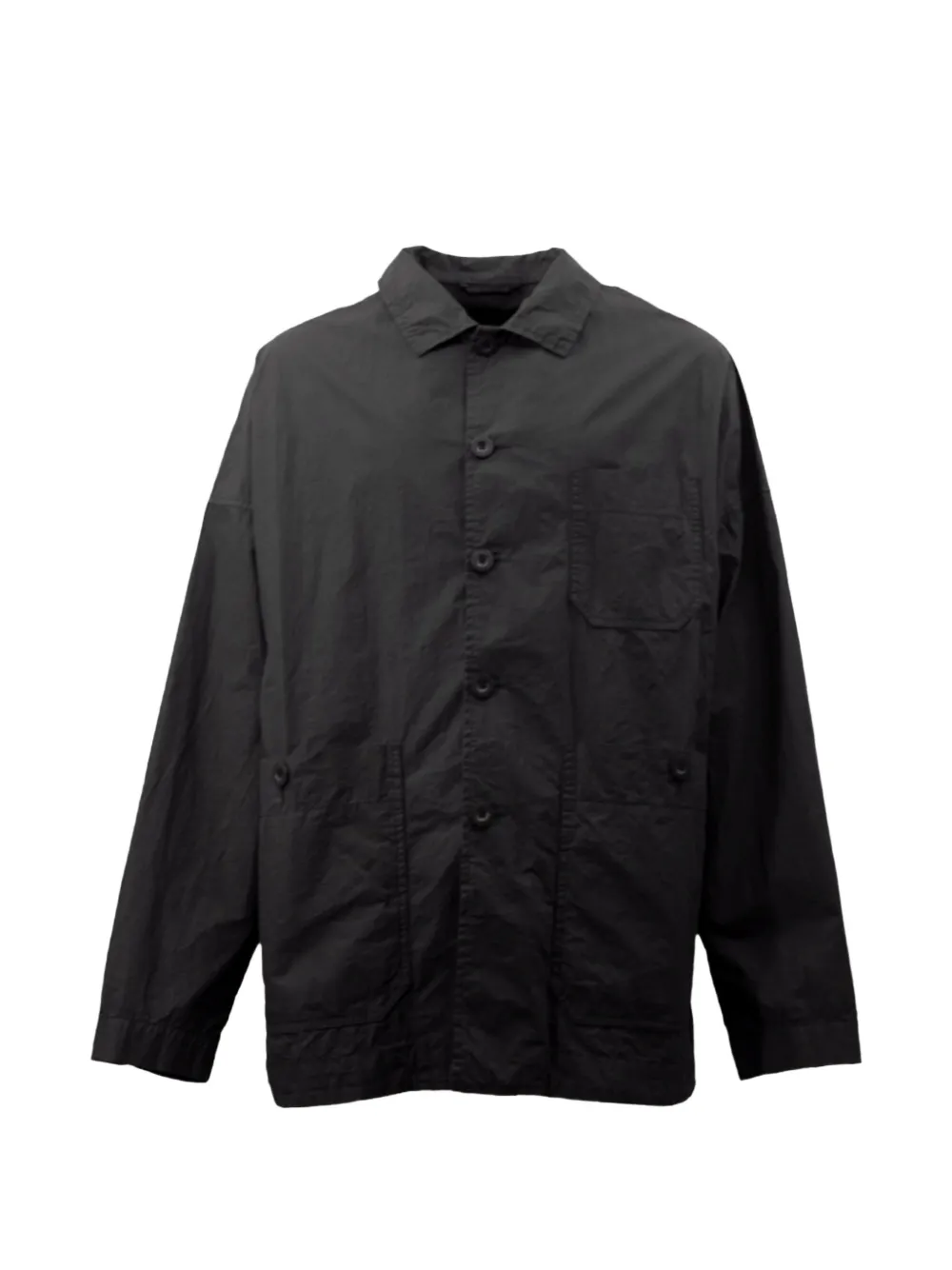 Casey Casey button-up patch-pocket jacket | Brown | Image 1