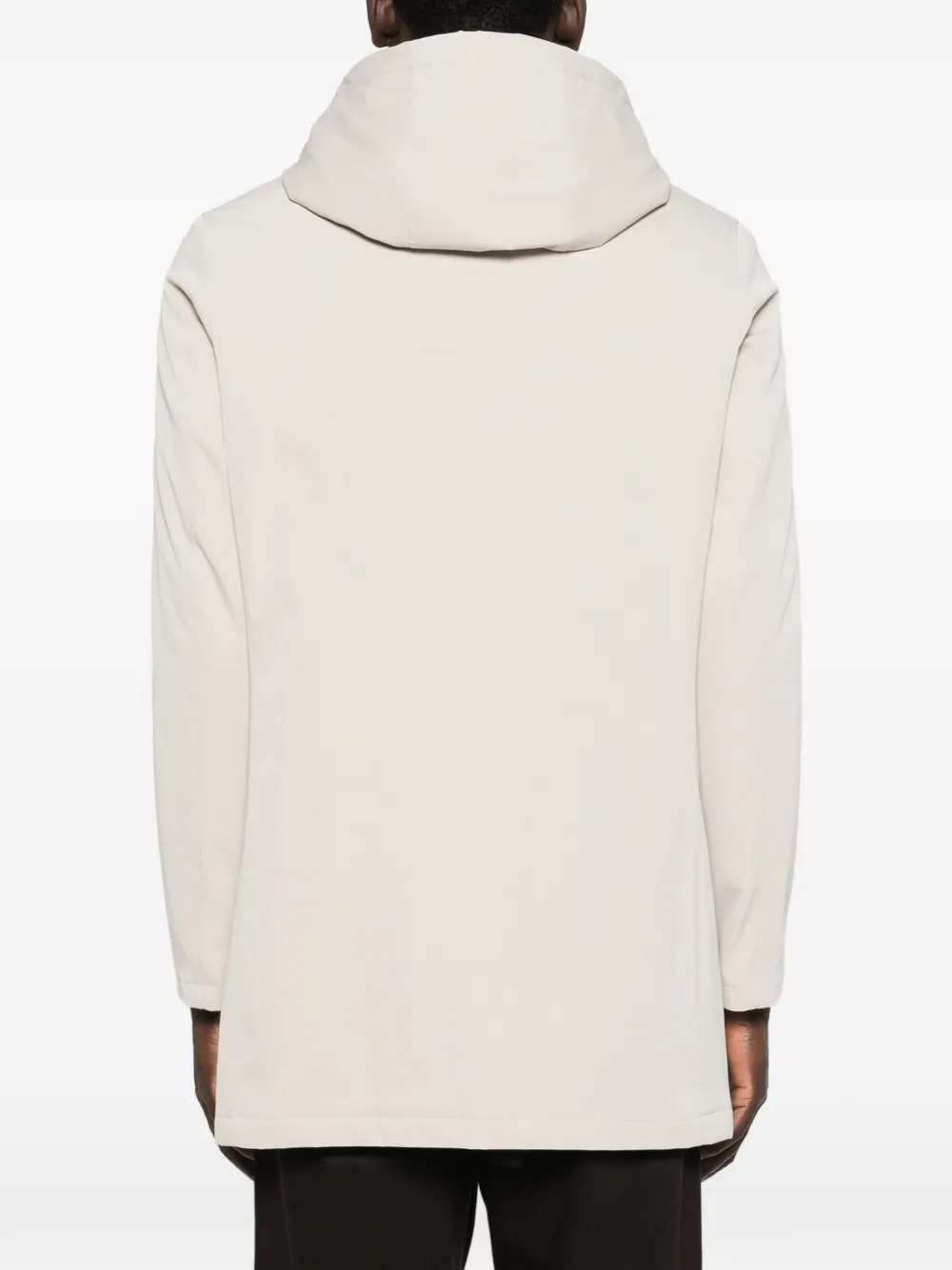 Profuomo Parka met capuchon Beige