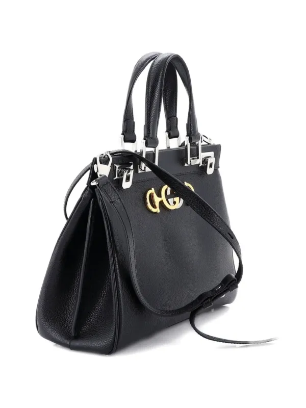 Gucci Pre-Owned グッチ ズゥミ トップハンドル バッグ レザー 
