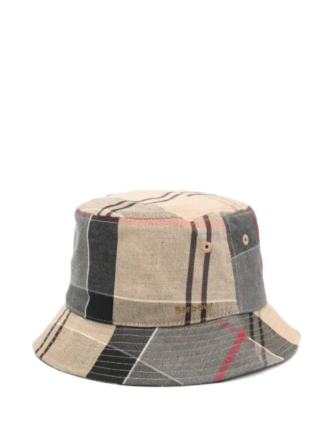 Barbour Telfield tartan bucket hat