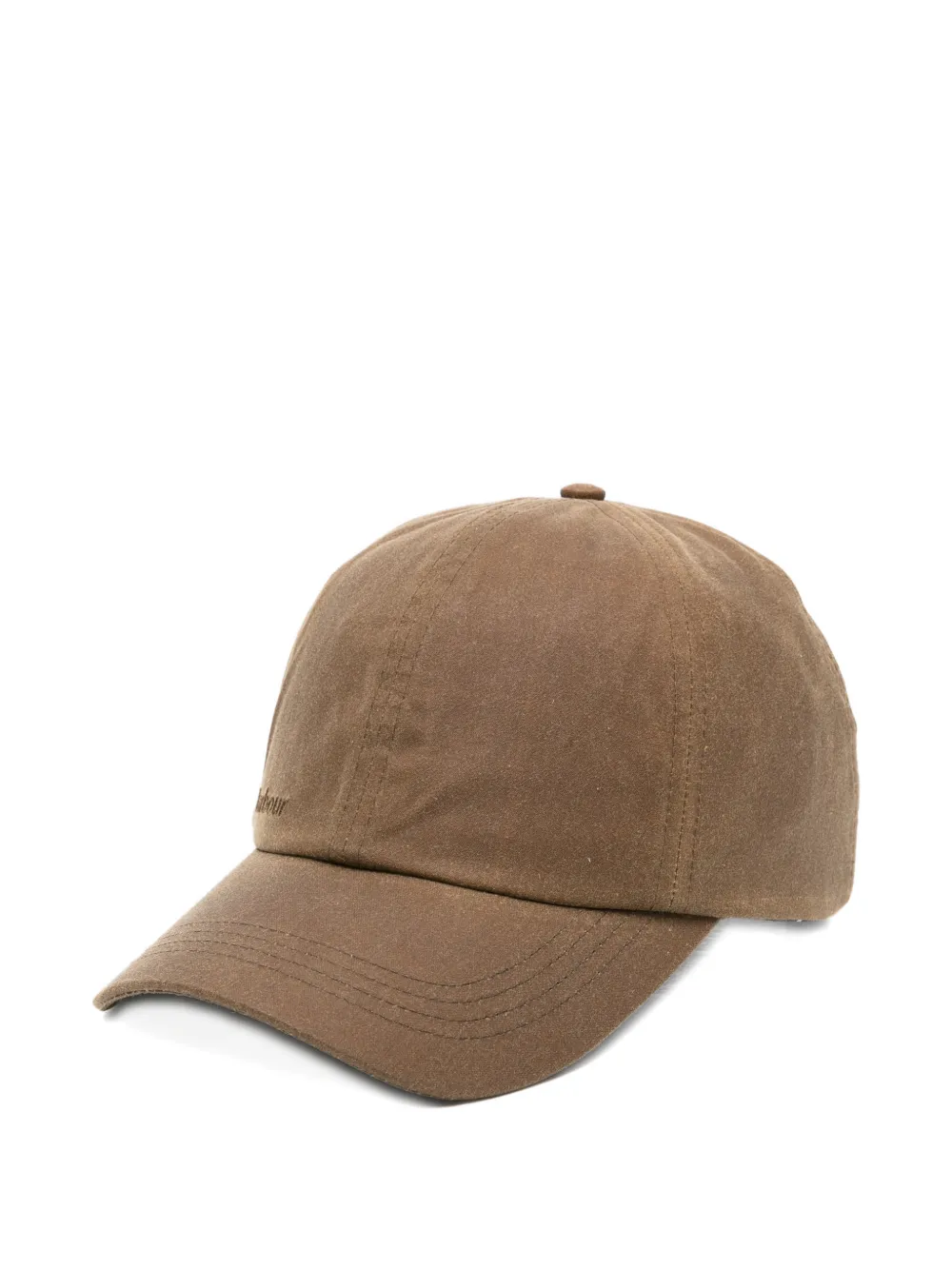 Barbour Wax baseball cap - Marrone