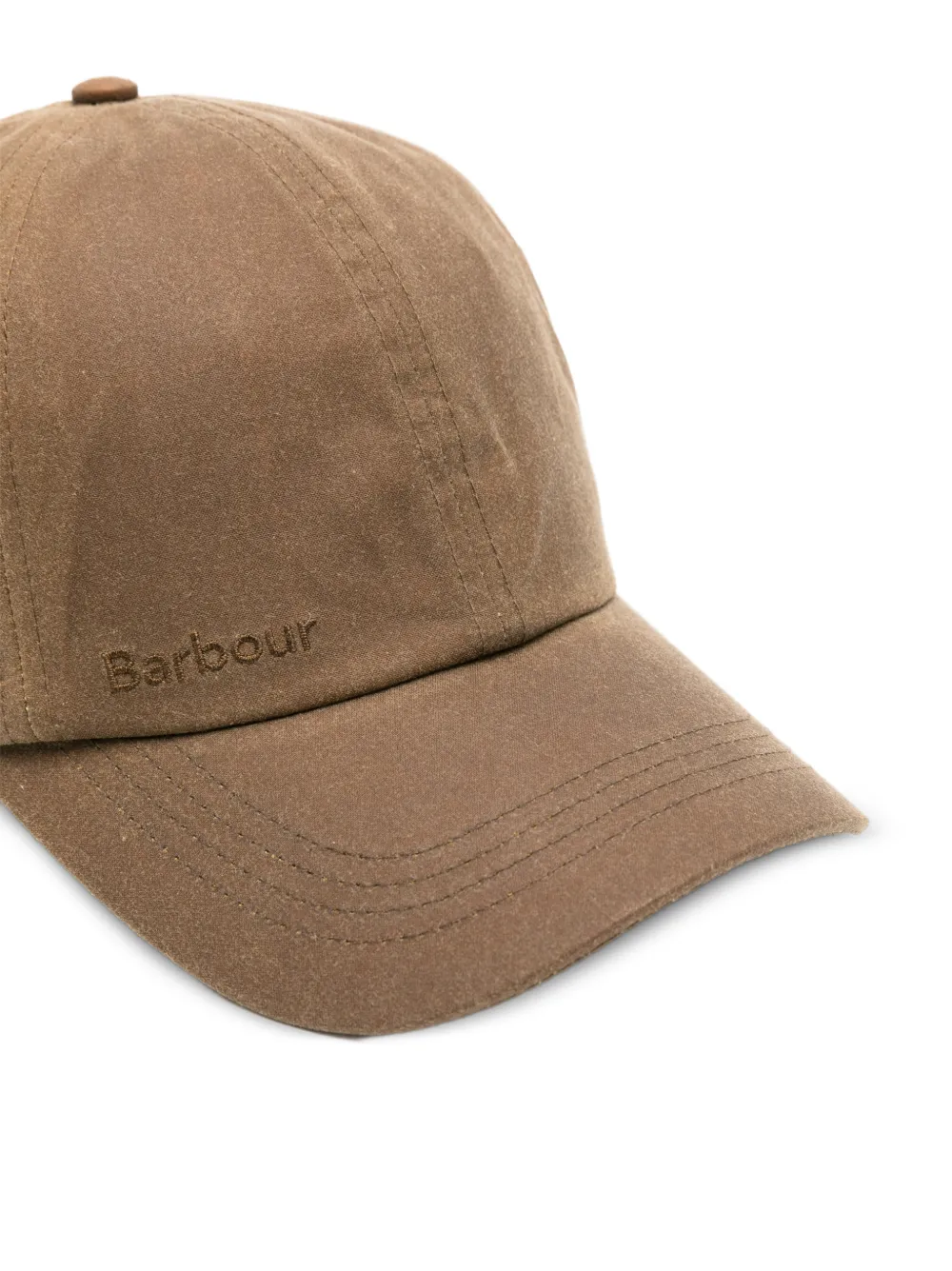  Barbour Wax Baseball Cap - Brown 