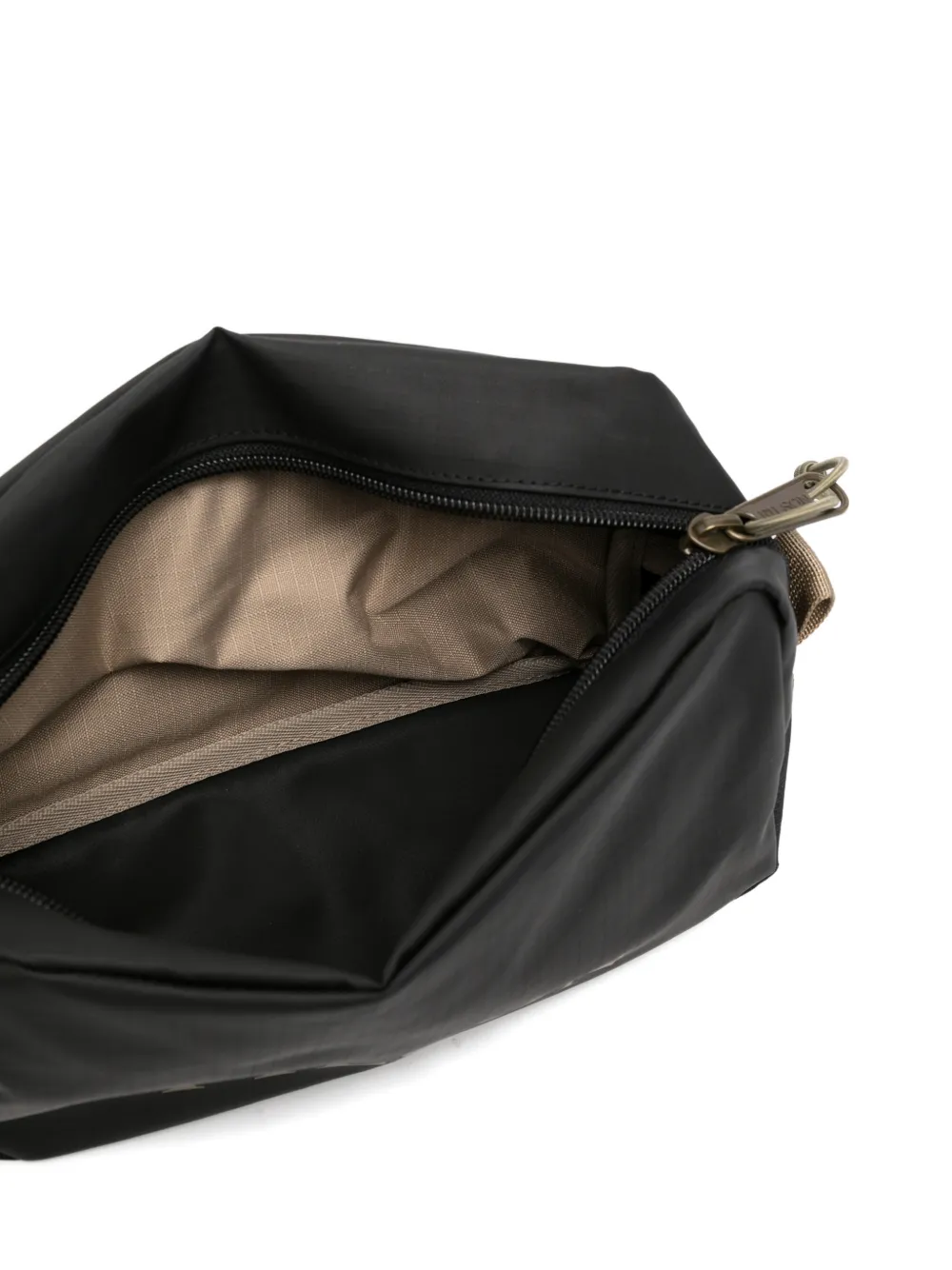 Filson Toilettas met logoprint Zwart