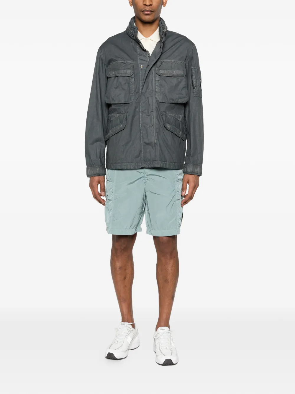 C.P. Company 50 Fili Wax jack Grijs