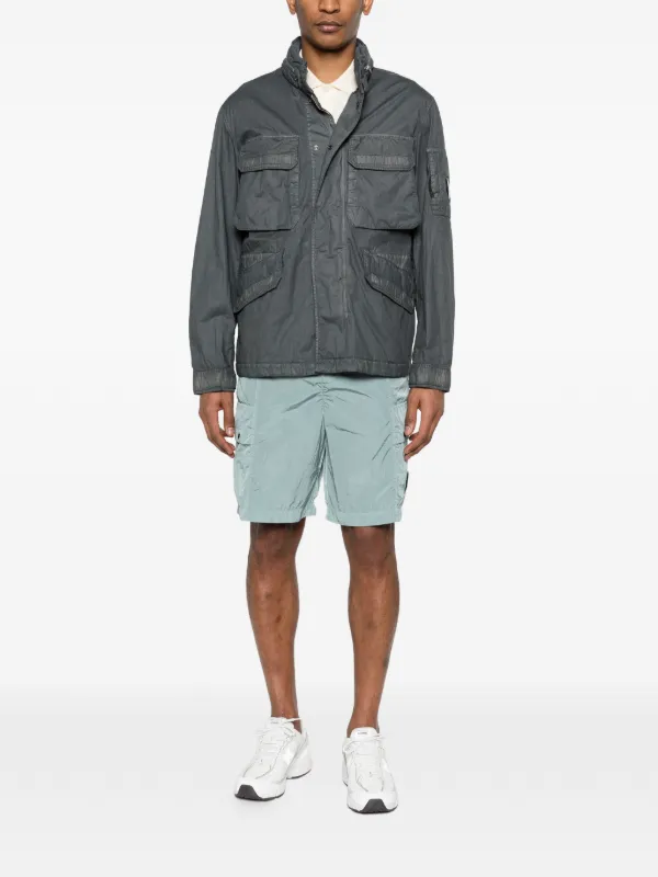 C.P. Company 50 Fili Wax ジップ ジャケット | グレー | FARFETCH JP
