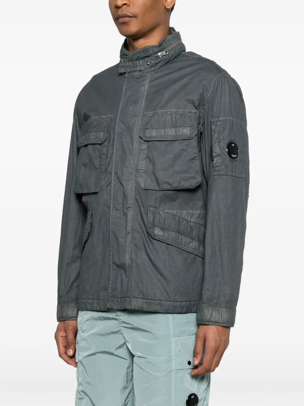 C.P. Company 50 Fili Wax jack Grijs