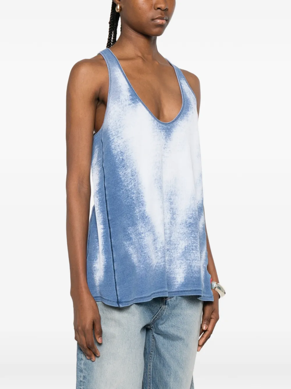 cotton dyed vest