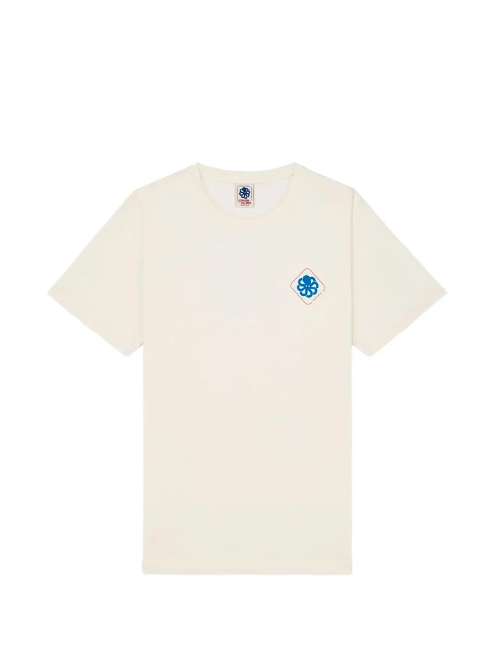 Jonsen Island Classic Big Label T-shirt - Toni neutri