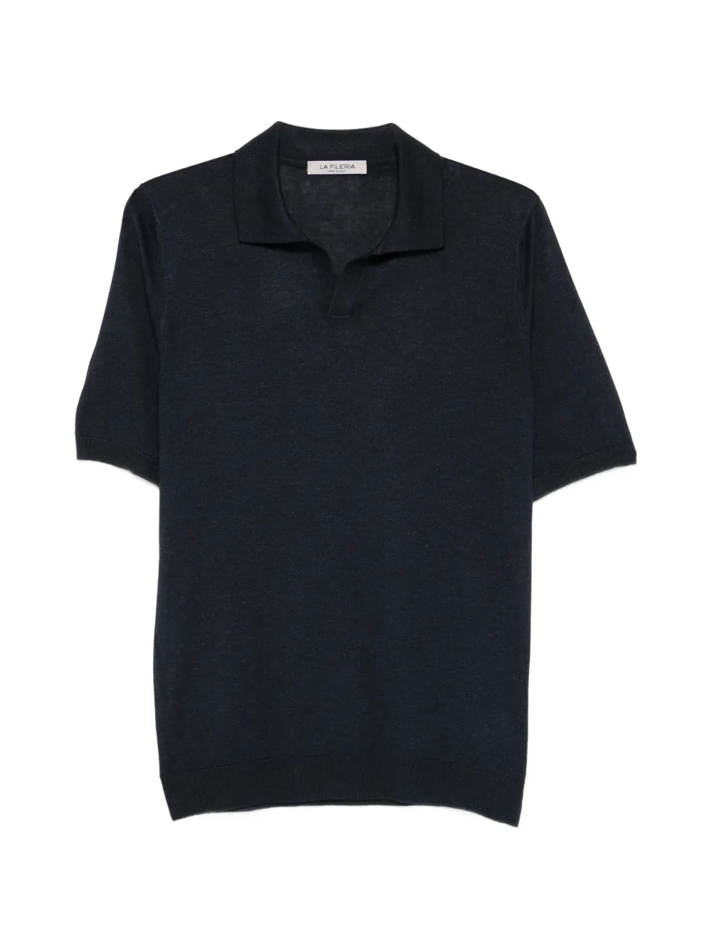 Fileria V-neck T-shirt - Blu