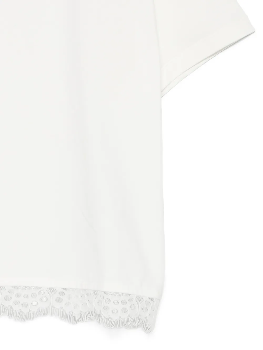 Lace-Trim T-Shirt