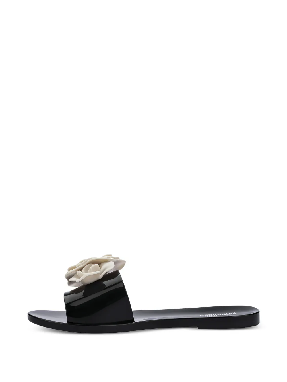 Melissa Babe sandalen met bloemenprint Zwart