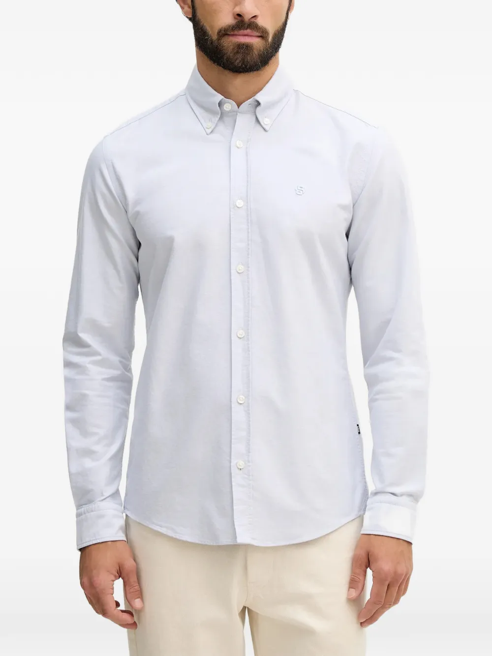 BOSS button-up shirt - Blu