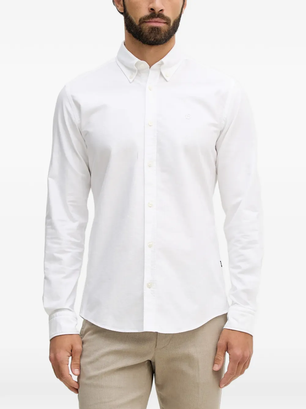 BOSS buttoned shirt - Bianco