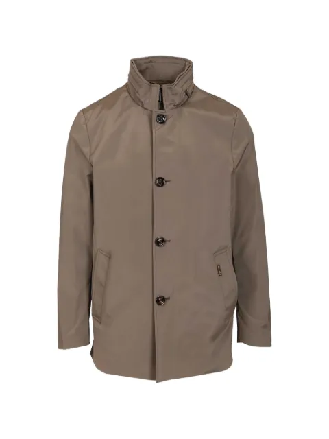 Moorer Borromini buttoned stand-collar jacket