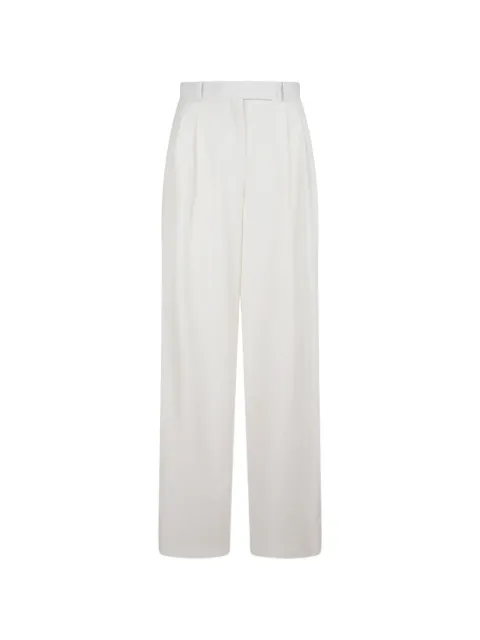 Elie Saab Gabardine pleated trousers