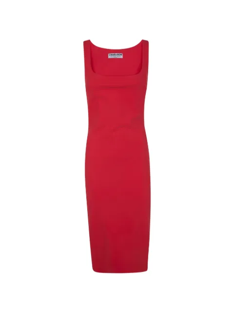 CHIARA BONI La Petite Robe square-neck dress