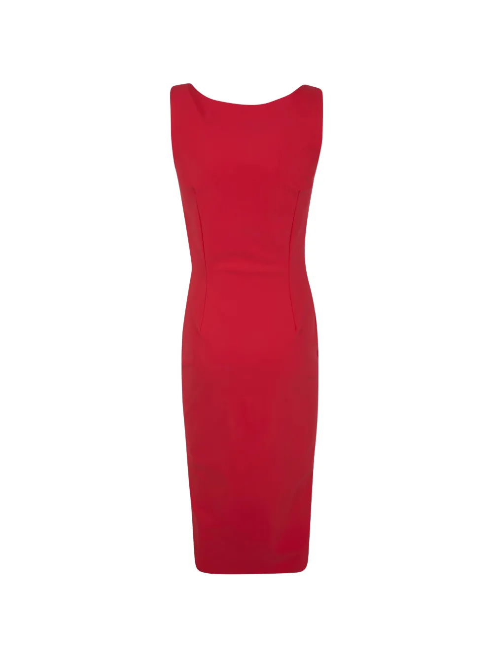 square-neck dress