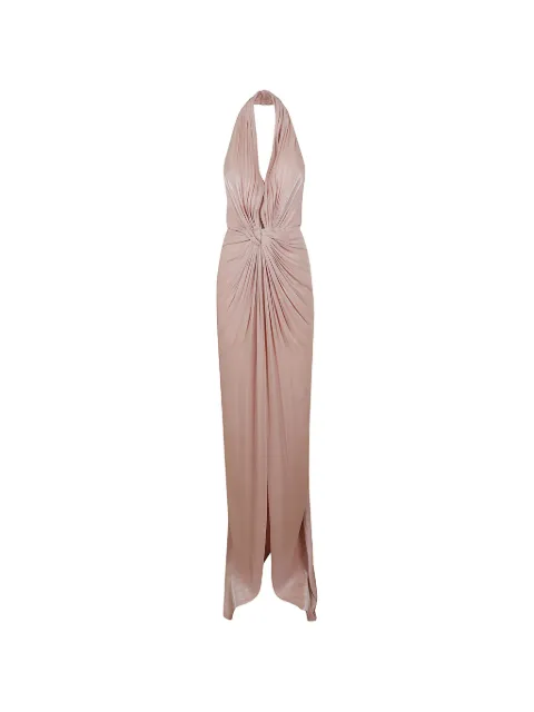 Costarellos halterneck maxi dress