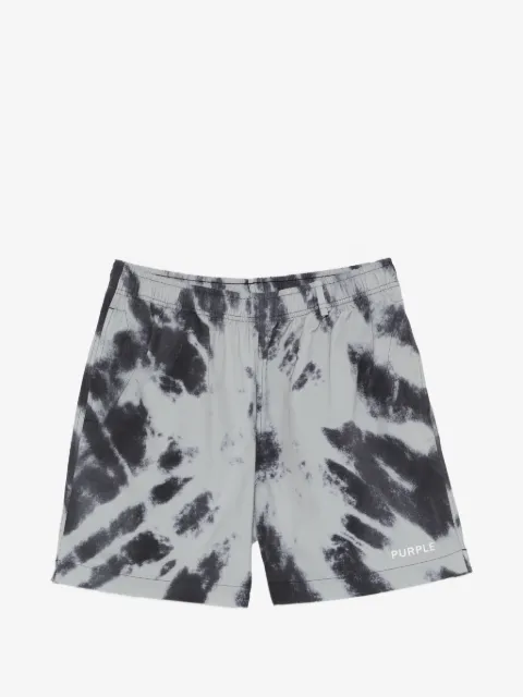 Purple Brand Bermuda tie-dye