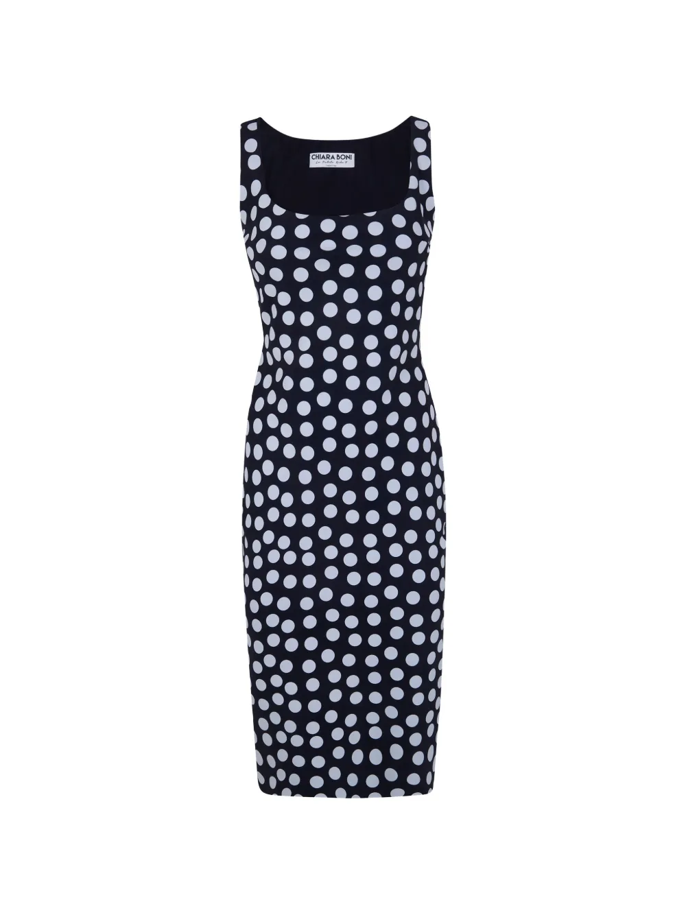 CHIARA BONI La Petite Robe polka-dot dress - Nero