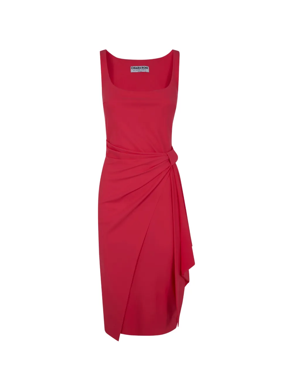 CHIARA BONI La Petite Robe draped dress - Rosso
