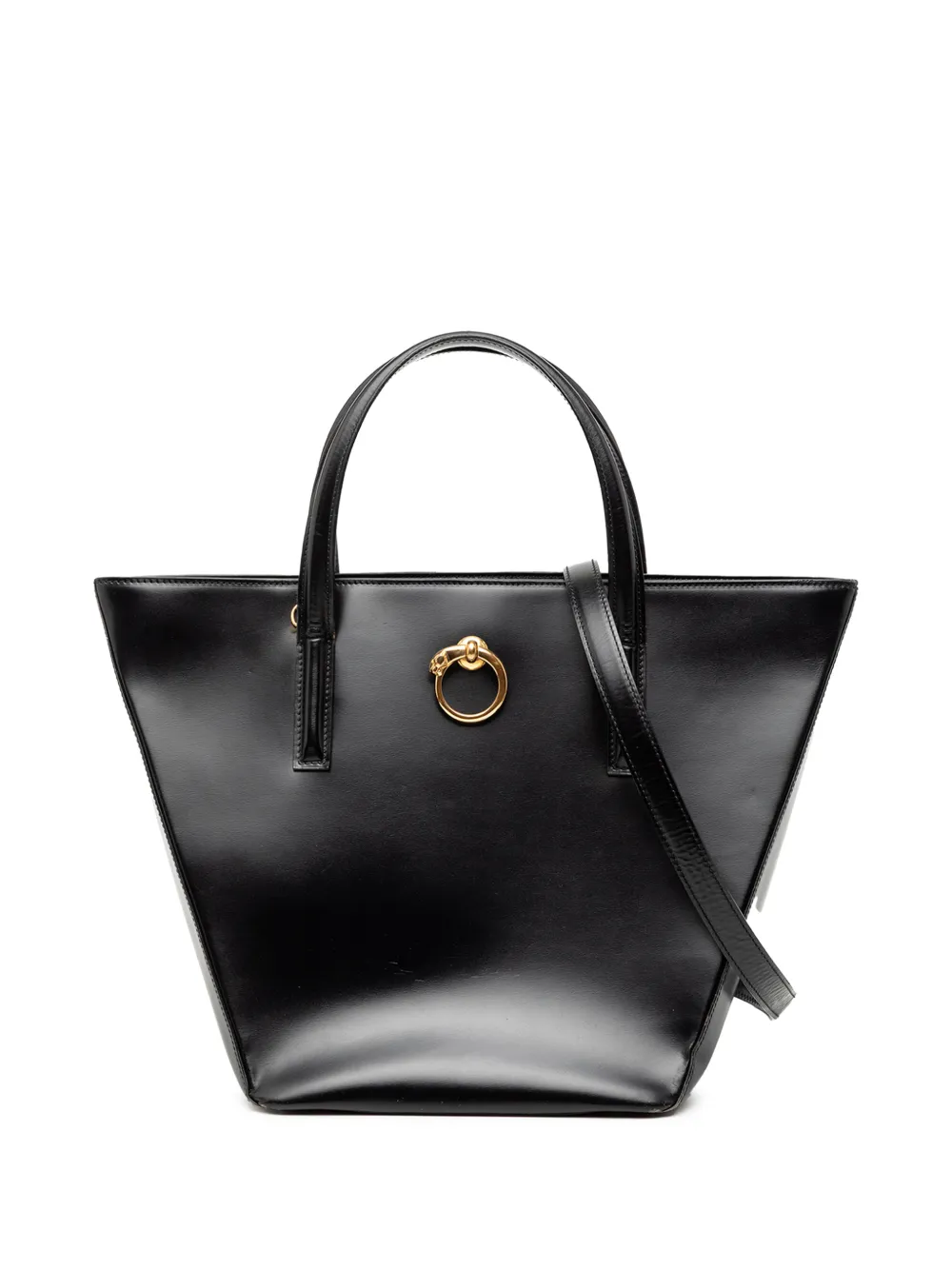 Cartier 2000-2010 Leather Panthere Tote satchel - Nero