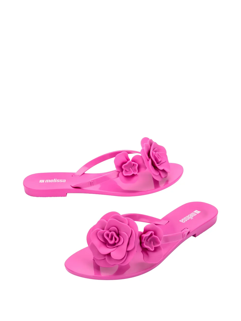 Melissa Harmonic Springtime flip-flops Roze