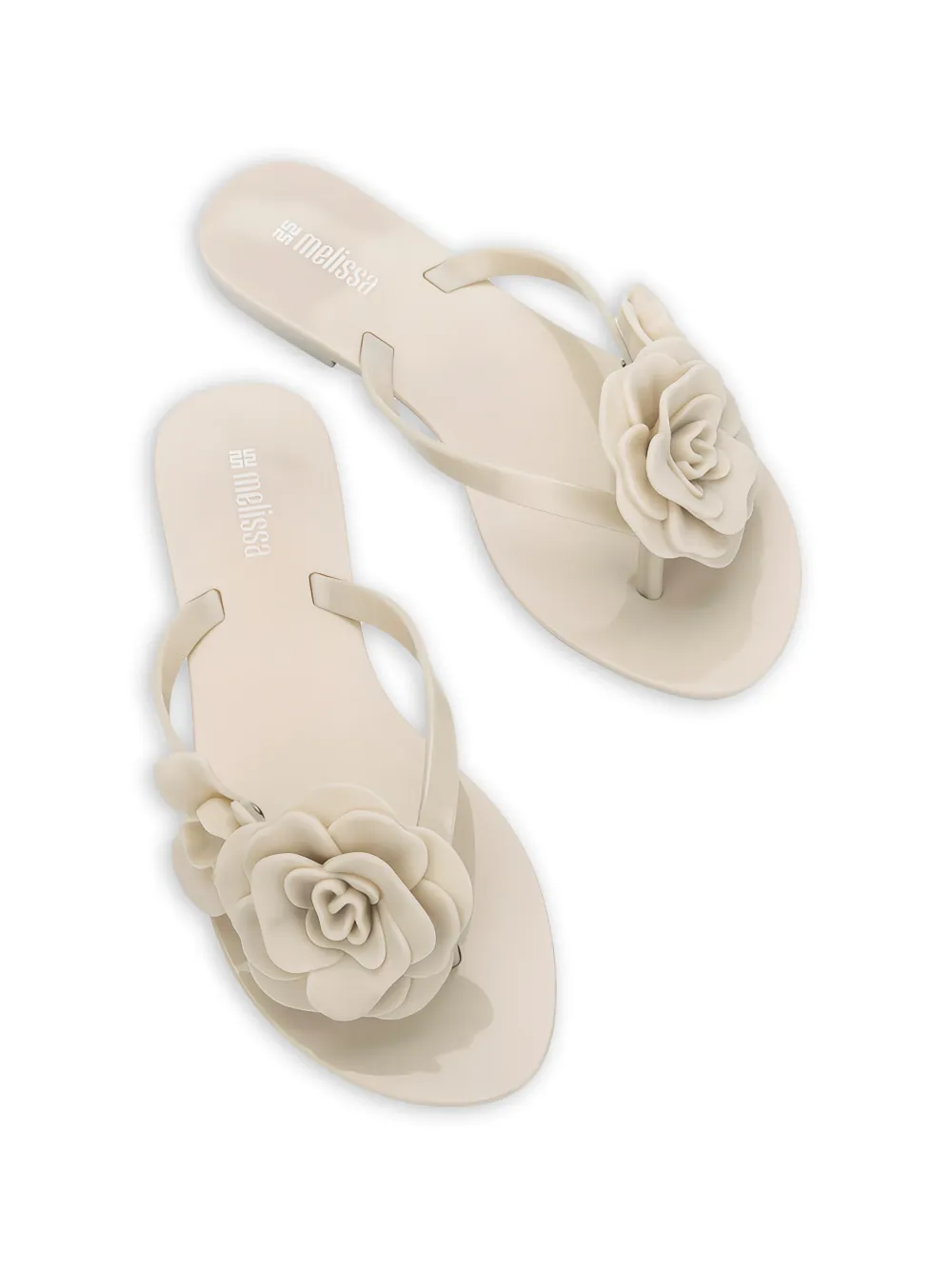 Melissa Harmonic Springtime teenslippers Beige