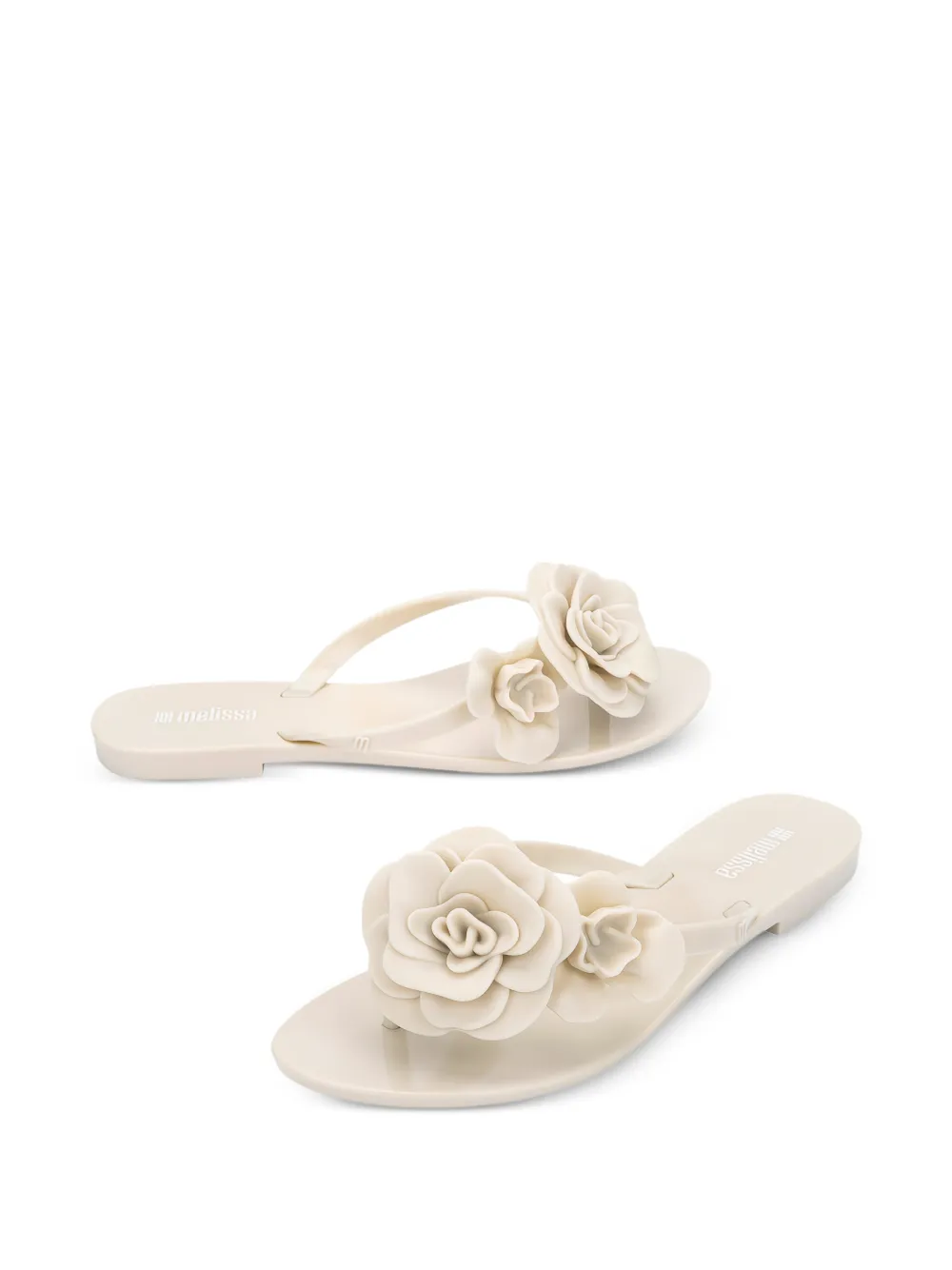 Melissa Harmonic Springtime teenslippers Beige