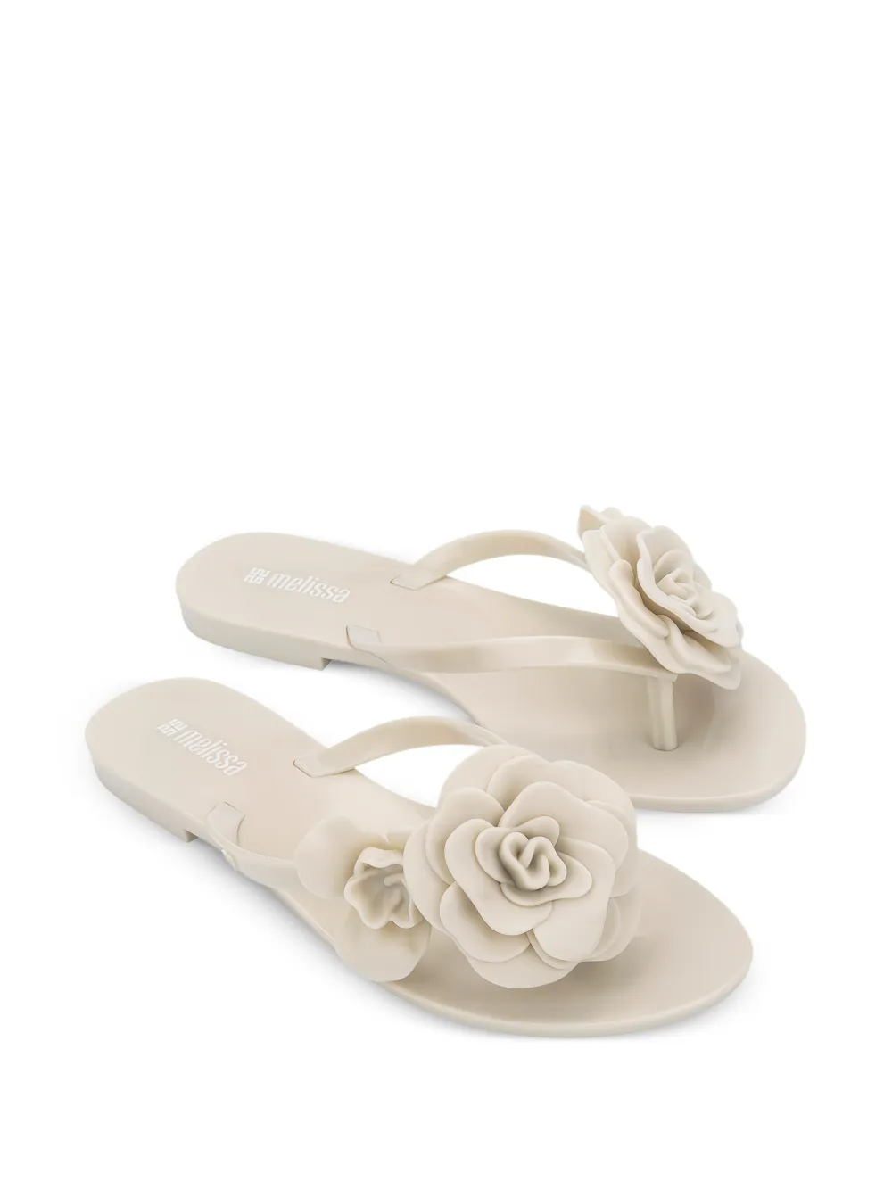 Melissa Harmonic Springtime teenslippers Beige