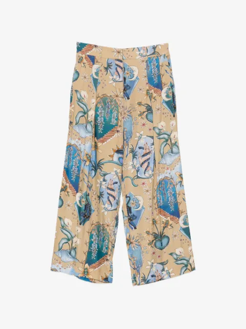 FARM Rio pantalones con estampado floral