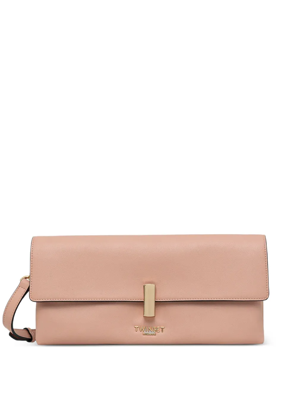 TWINSET metal-clasp crossbody bag - Rosa