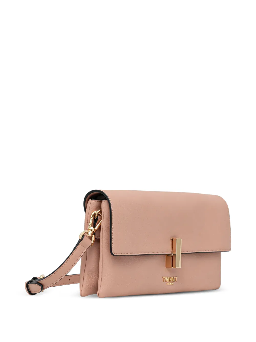  Twinset Metal-clasp Crossbody Bag - Pink 
