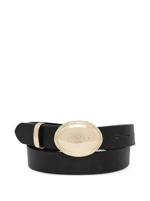 TWINSET oval-buckle belt