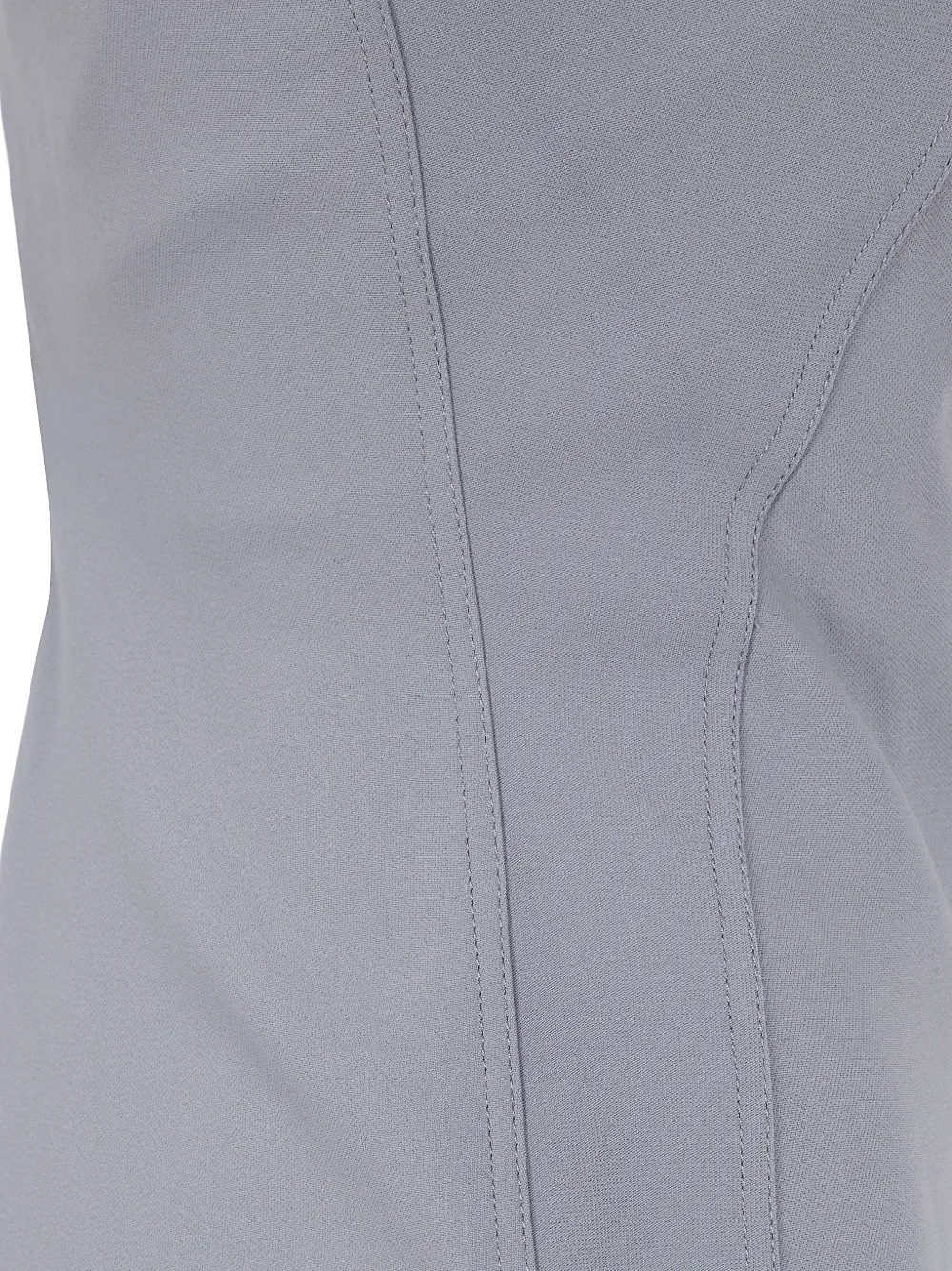 seam slit maxi dress