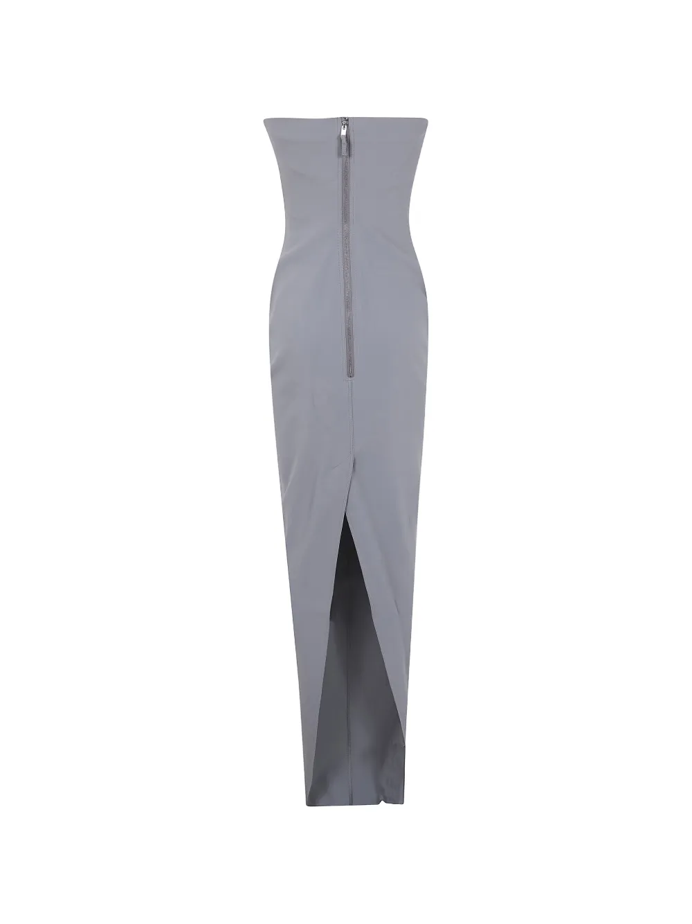 seam slit maxi dress