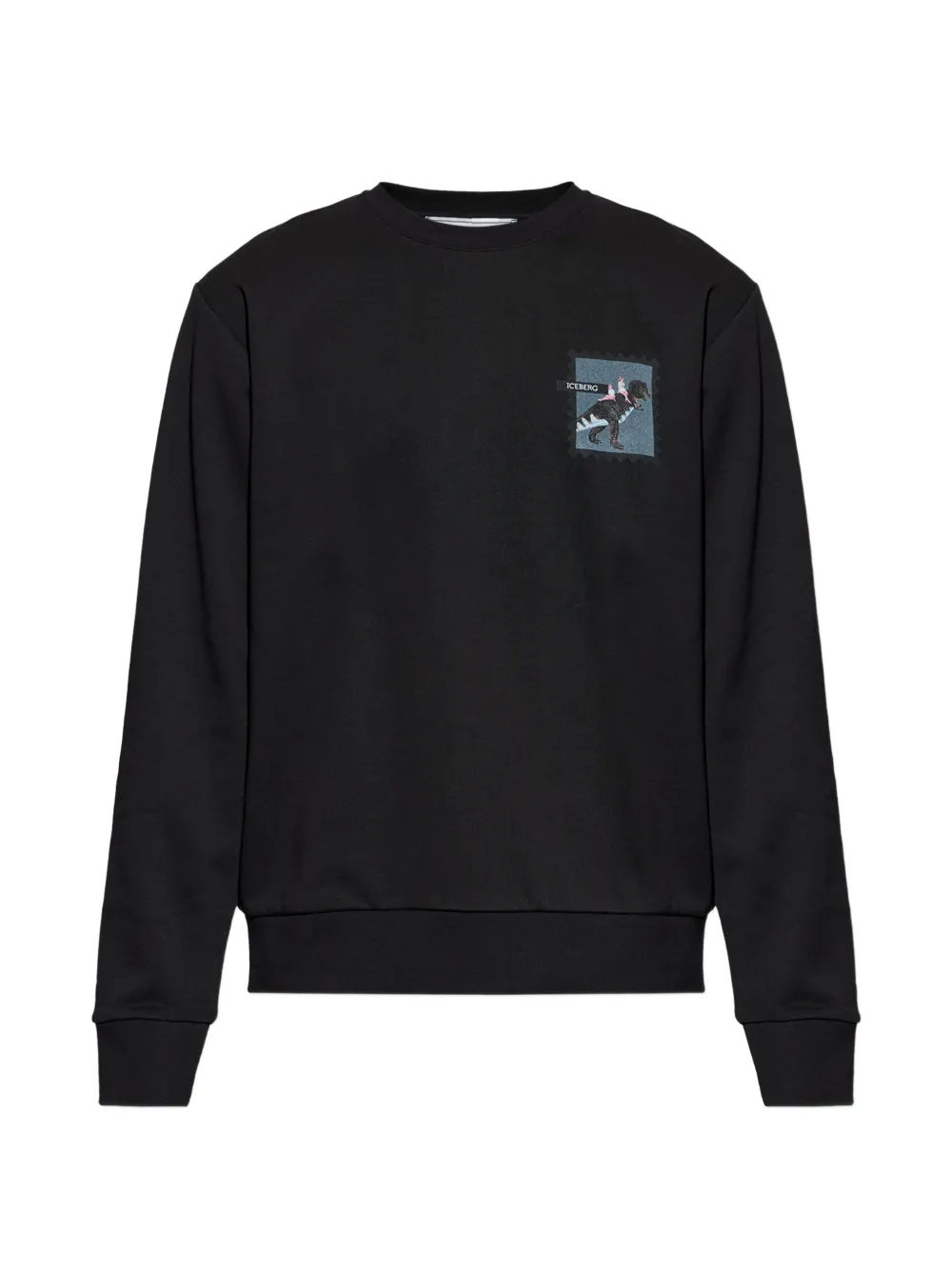 Iceberg dinassour patch sweatshirt - Nero