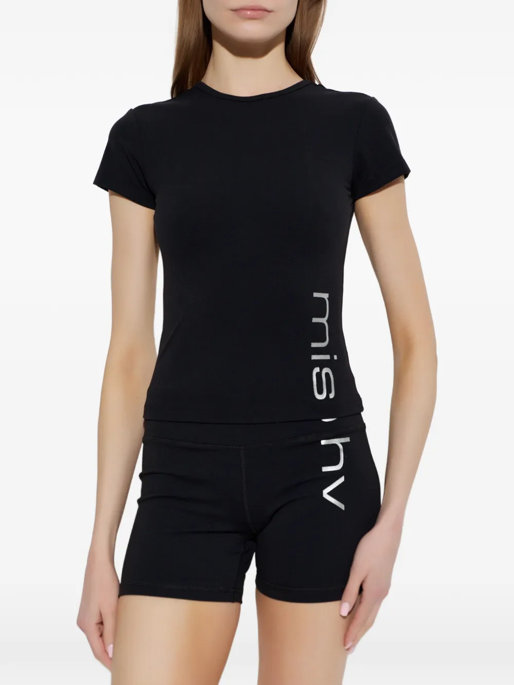  Misbhv Open-back T-shirt - Black 