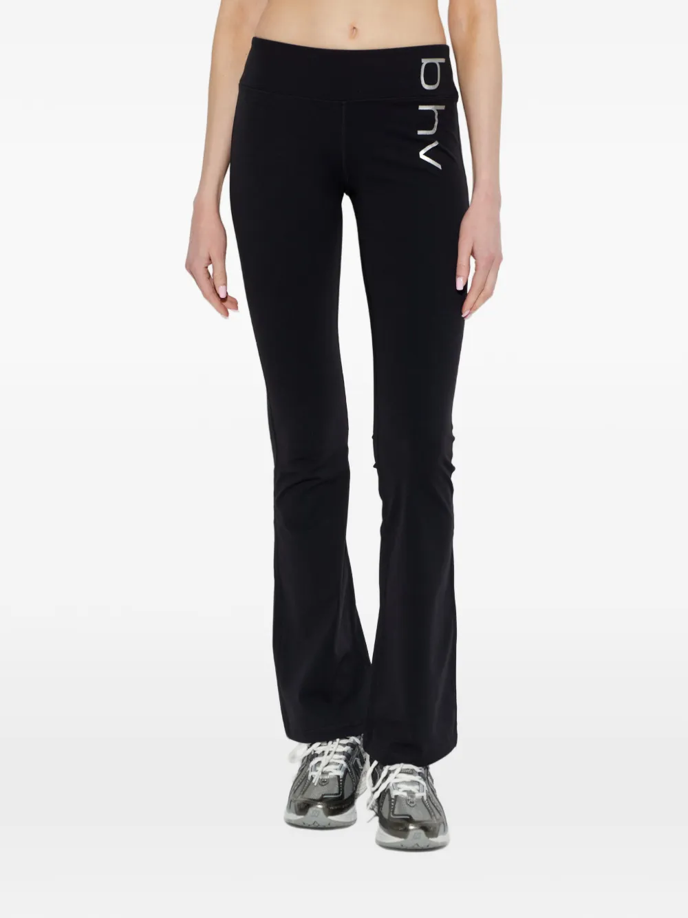 MISBHV Broek met logoprint Zwart