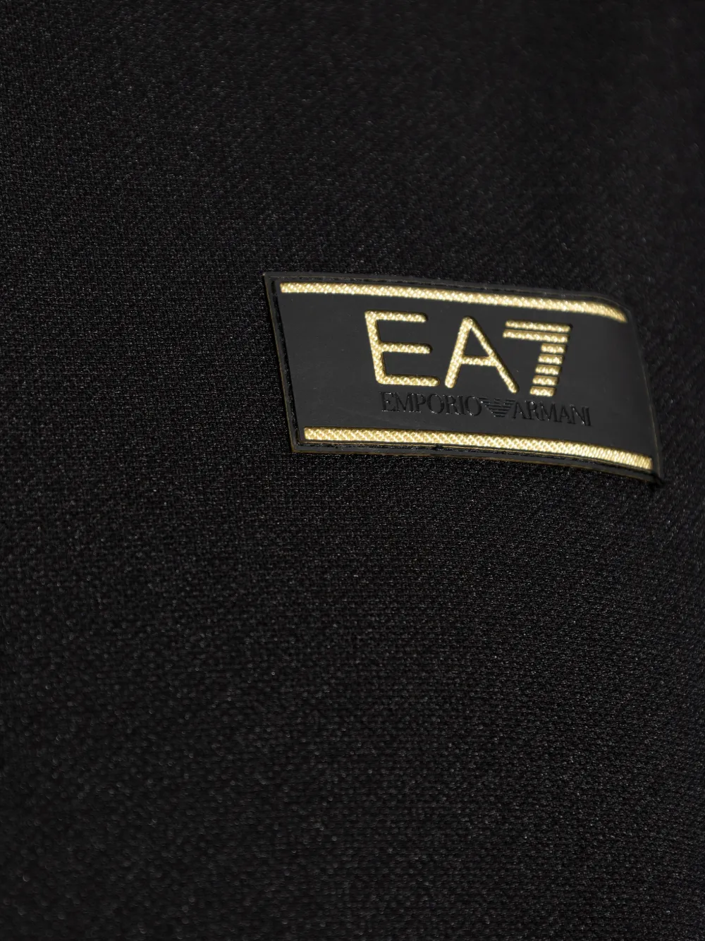 Ea7 Emporio Armani Trainingsbroek met logopatch Zwart