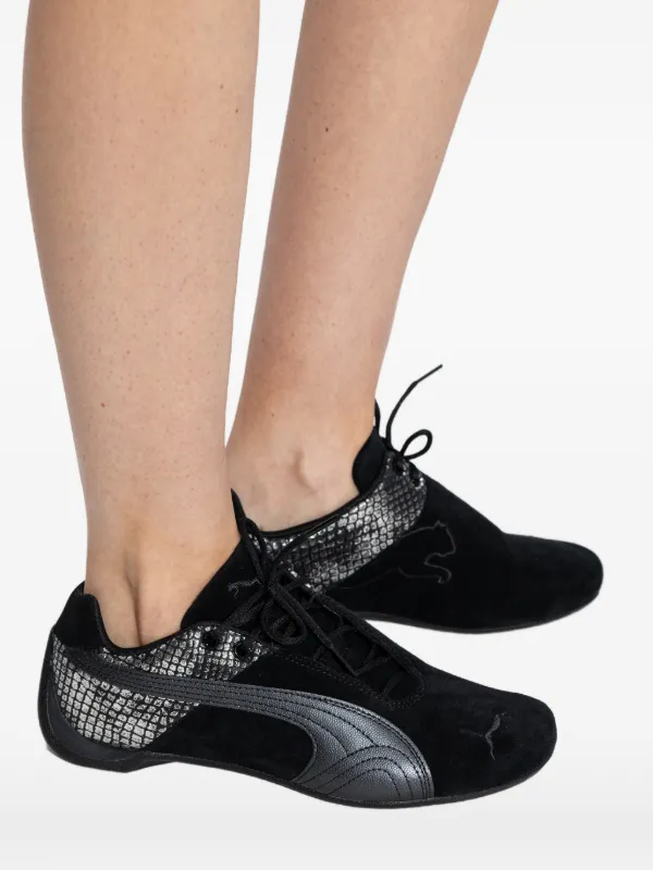 PUMA future CATブラック スニーカー PUMA Future Cat Leather Sneakers | Black | FARFETCH CA
