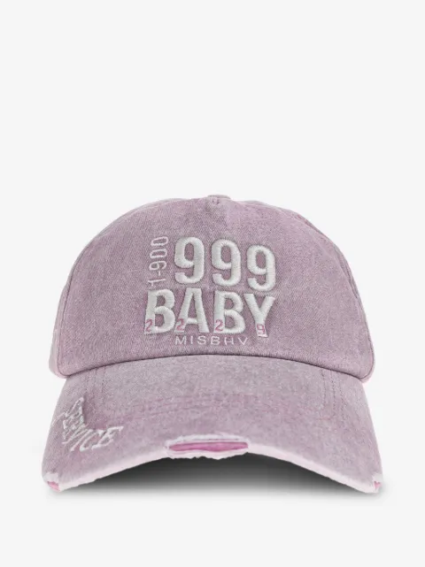 MISBHV embroidered distressed cap