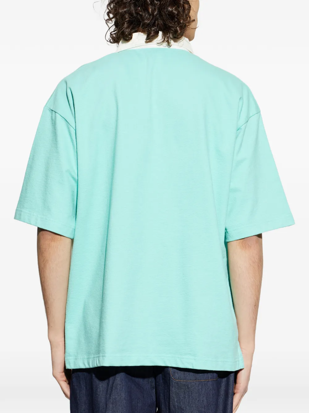 Kenzo Cartoon poloshirt Blauw