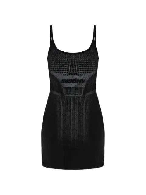 MISBHV logo-detail mini dress