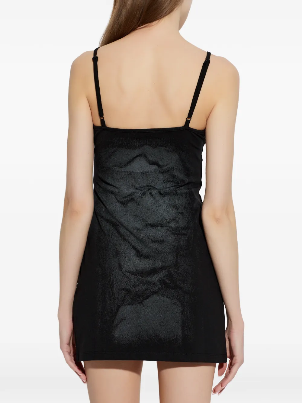 MISBHV Mini-jurk met logodetail Zwart