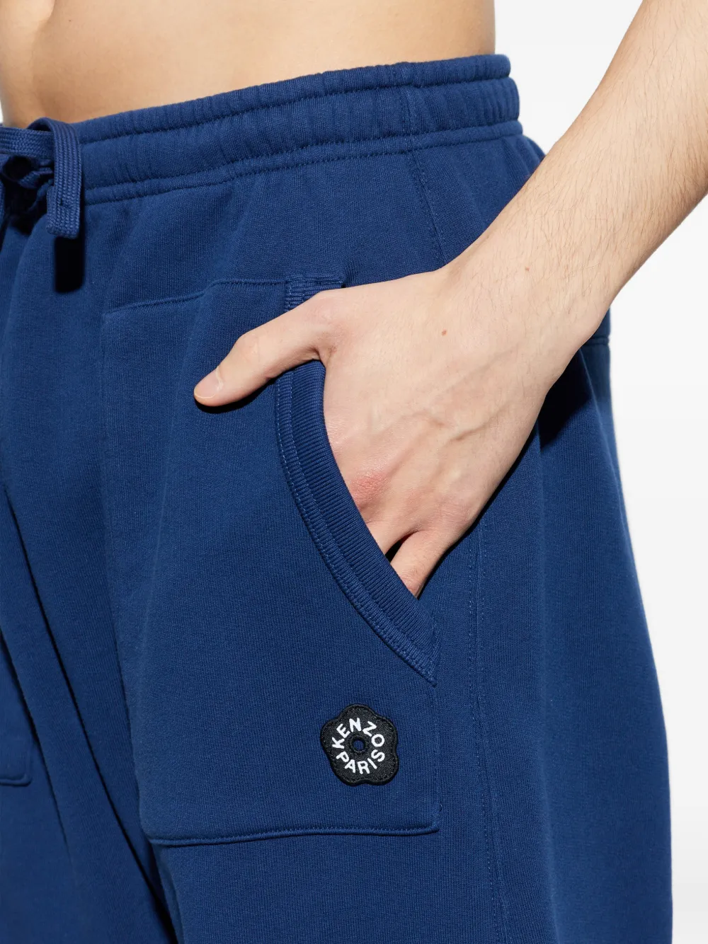 Kenzo Broek met trekkoord Blauw