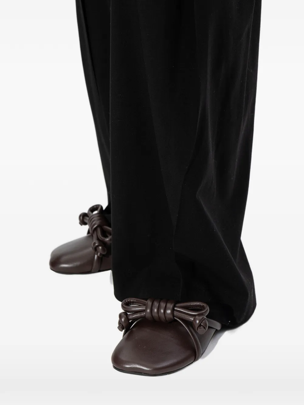 LOEWE Flamengo geknoopte muiltjes Bruin