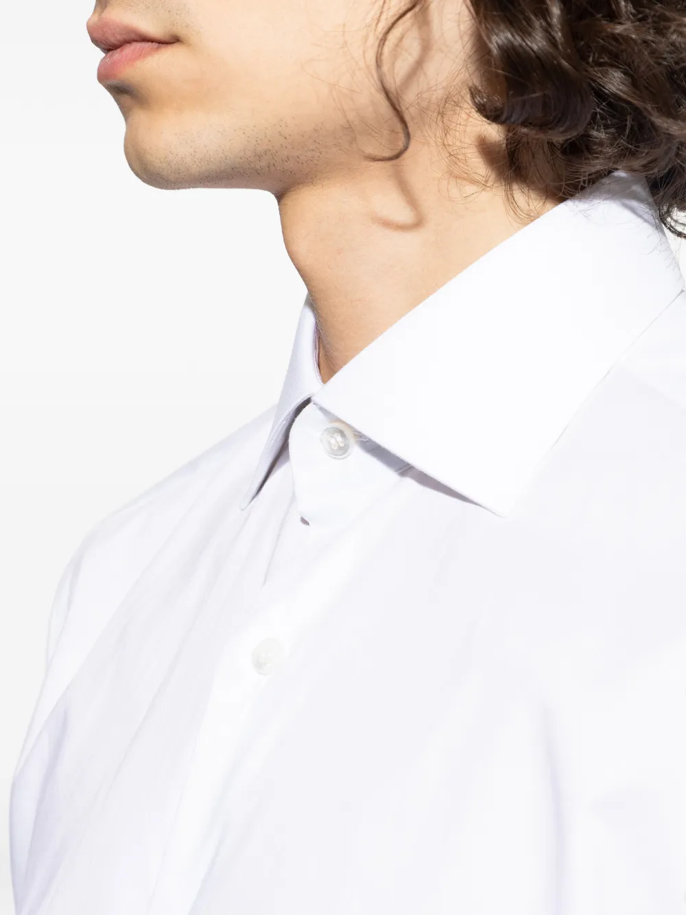 Brioni Formeel overhemd Wit