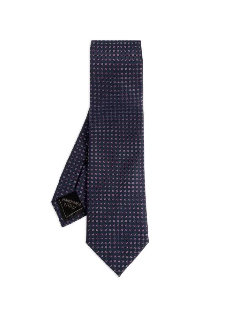 Brioni patterned tie