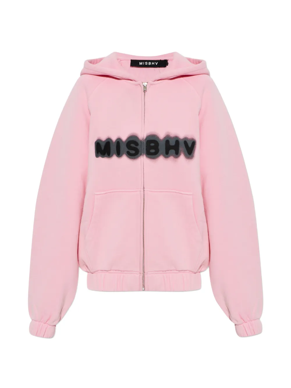 MISBHV logo-print cotton hoddie - Pink